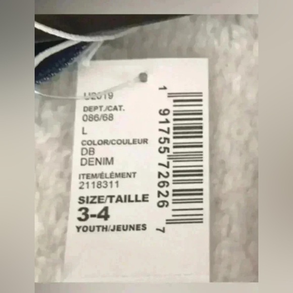 🆕Children’s Place Boy Sandel’s Denim& Brown 3-4🆕 - Picture 4 of 5